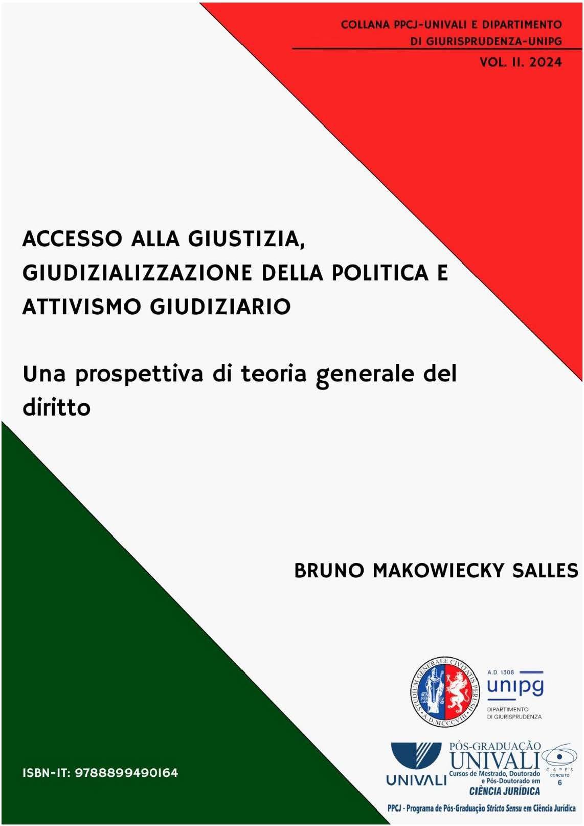 pagine da vol ii 2024 accesso alla giustizia giudizializzazione della politica e attivismo giudiziario una prospettiva di teoria generale del diritto