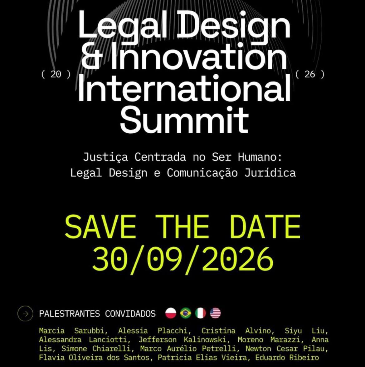 Legal Design &amp; Innovation International Summit - 30 settembre 2026